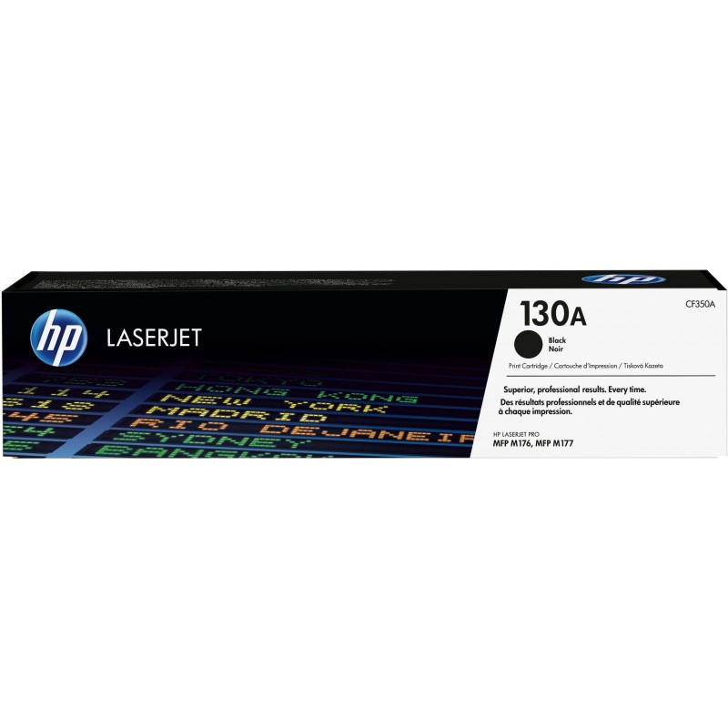 HP Cartouche de toner noir d'origine LaserJet 130A, 1300 pages, Noir, 1 pièce