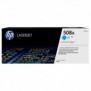 HP 508A toner LaserJet Cyan authentique, 5000 pages, Cyan, 1 pièce