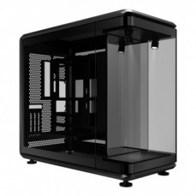 Cooler Master MasterFrame 360 PANORAMA, Full Tower, PC, Noir, Transparent, Mini-ITX, micro ATX, ATX, BTF, SGCC, Verre trempé, 14,5 cm