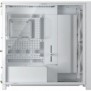 Corsair FRAME 5000D WOOD RS, Midi Tower, PC, Noyer, Blanc, ATX, EATX, micro ATX, Mini-ITX, Plastique, Acier, Verre trempé, Gaming