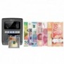 Safescan 185-S, Multi-devises, Metallic thread, Thickness, Size, Watermark, Infrarouge , Magnétique, Noir, LCD, CE, Secteur