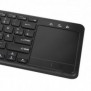 LogiLink ID0188, Mini, Sans fil, RF sans fil, QWERTZ, Noir