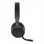 Jabra Evolve2 75, Sans fil, BureauCentre d'appels, 20 - 20000 Hz, 197 g, Casque, Noir