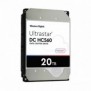 WD Ultrastar DC HC560, 20 To, 7200 trmin, 512 Mo, 3.5", SATA