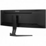 Iiyama G-MASTER 45"LCD Curved Bus. UWQHD, 113 cm 44.5", 5120 x 1440 pixels, Dual QHD, LED, 0,8 ms, Noir