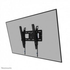 Neomounts WL35-750BL14 Support mural inclinable pour écran 42-75" - verrouillable - installation rapide - TÜV, 190,5 cm 75", 100 x 100 mm, 400 x 400 mm, -15 - 15, Acier, Noir