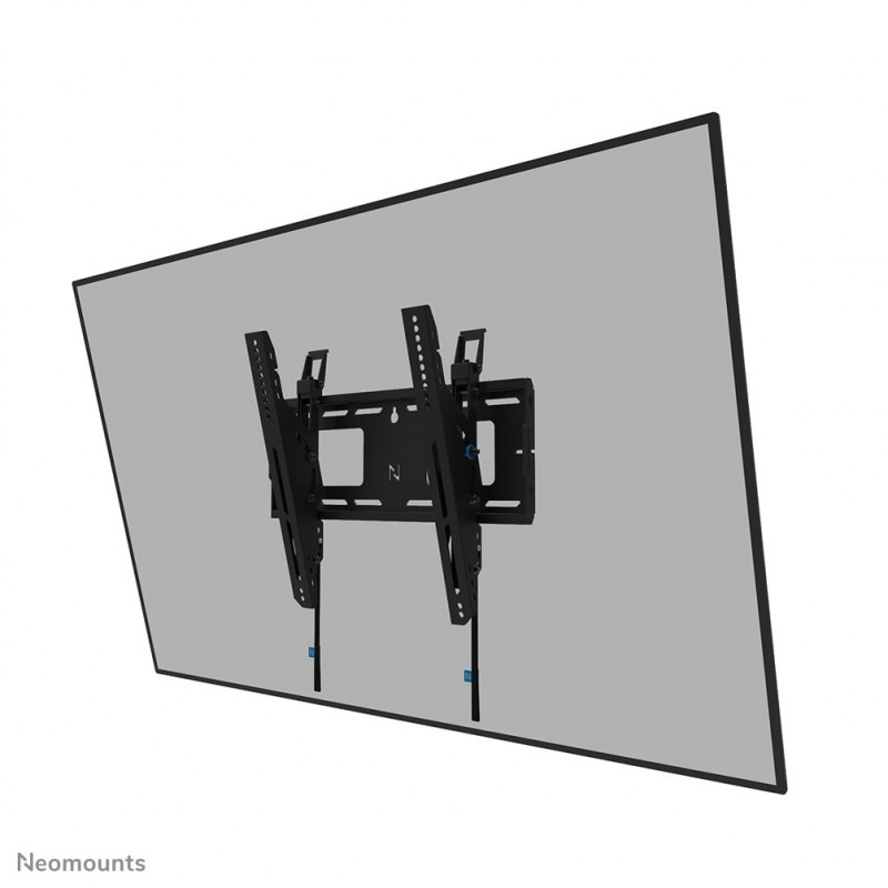 Neomounts WL35-750BL14 Support mural inclinable pour écran 42-75" - verrouillable - installation rapide - TÜV, 190,5 cm 75", 100 x 100 mm, 400 x 400 mm, -15 - 15, Acier, Noir
