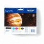 Brother LC1240VALBP - Pack de cartouches d'encre originales, Noir, Cyan, Magenta, Jaune, 4 pièce, 600 pages, 600 pages, Multi pack