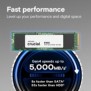 Crucial Micron CT2000E100SSD8, 2 To, M.2, 5000 Mos