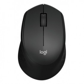 Logitech M330 SILENT PLUS, Droitier, Mécanique, RF sans fil, 1000 DPI, Noir