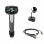 Zebra DS2208, Lecteur de code barre portable, 1D2D, LED, Codabar, Code 11, Code 128, Code 39, Code 93, EAN-13, GS1 DataBar Expanded, Interleaved 2 of 5,..., Aztec Code, Codes composites, Lecture code datamatrix, Han Xin, MaxiCode, Micro QR Code
