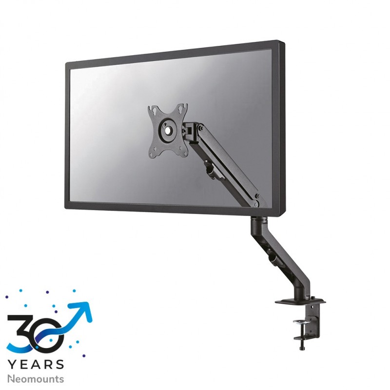 Neomounts FPMA-D650BLACK Support d'écran à fixer 17-27" - ressort hélicoïdal, Collier de serrage passe-fil, 7 kg, 43,2 cm 17", 68,6 cm 27", 100 x 100 mm, Noir