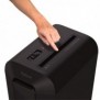 Fellowes LX65, Destruction croisée, 4 cm, 4 x 40 mm, 22 L, Boutons, 10 feuilles