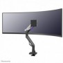 Neomounts DS70-256BL1 Support de écran à fixer gaming 24-57" - ressort à gaz - Topfix - arrêt à 180, Collier de serrage passe-fil, 30 kg, 61 cm 24", 144,8 cm 57", 200 x 200 mm, Noir