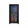 Corsair RAME 4000X RS, Midi Tower, PC, Noir, ATX, EATX, micro ATX, Mini-ITX, Acier, Verre trempé, Plastique, 17 cm
