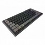 Cherry XTRFY K63W Pro Compact Ultra-Wideband, Avec fil &sans fil, Ultra-wideband + USB, Clavier mécanique, QWERTZ, LED RGB, Noir, Gris