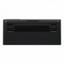 Cherry XTRFY K63W Pro Compact Ultra-Wideband, Avec fil &sans fil, Ultra-wideband + USB, Clavier mécanique, QWERTZ, LED RGB, Noir, Gris