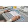 Logitech 920-012204, Sans fil, RF sans fil + Bluetooth, Commutateur de touche « ciseaux », QWERTZ, Blanc, Souris incluse