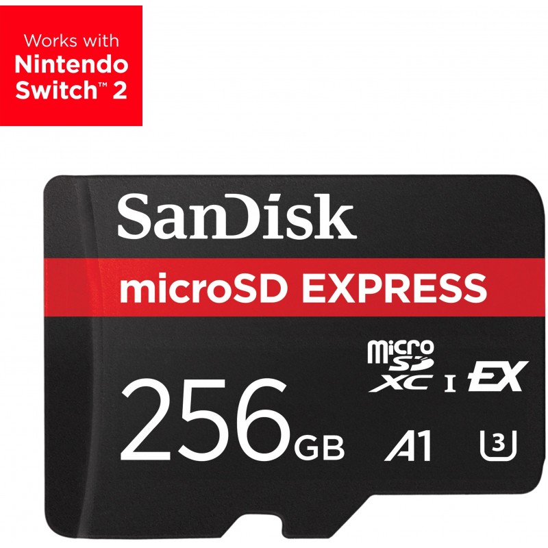 SanDisk Express, 256 Go, MicroSDXC, UHS-I, 880 Mos, 650 Mos, Class 3