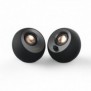 Creative Labs Pebble V2, 2-voies, 2.0 canaux, Avec fil, 8 W, Noir