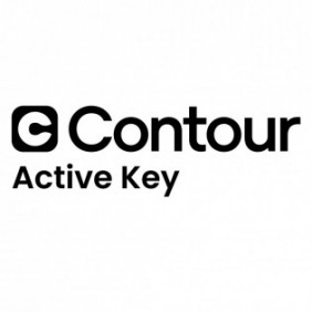 Cherry Contour Design Active Key AK-C7412, Avec fil, USB, Commutateur de touche « ciseaux », Blanc