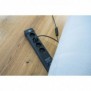Brennenstuhl 1951140300, 1,8 m, Intérieure, Courbe, IP20, Noir, 4 sortie CA
