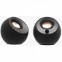 Creative Labs Pebble V3, 2.0 canaux, Avec fil &sans fil, 8 W, 100 - 17000 Hz, Noir
