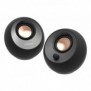 Creative Labs Pebble V3, 2.0 canaux, Avec fil &sans fil, 8 W, 100 - 17000 Hz, Noir