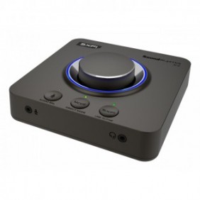 Creative Labs Sound Blaster X4, 7.1 canaux, 24 bit, 114 dB, USB