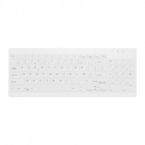 Cherry Contour Design Active Key AK-C7012, Avec fil, USB, Commutateur de touche « ciseaux », Blanc