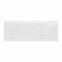 Cherry Contour Design Active Key AK-C7012, Avec fil, USB, Commutateur de touche « ciseaux », Blanc