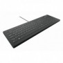 Cherry Contour Design Active Key AK-C8112, Taille réelle 100 %, Avec fil, USB, Commutateur de touche « ciseaux », QWERTZ, Noir