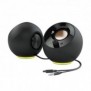 Creative Labs Pebble SE, 2.0 canaux, 4,4 W, PCordinateur portable, Noir, 8,8 W, 1,2 m