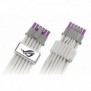 ASUS ROG Equalizer White Edition, PCI-E 16-pin, PCI-E x16 Gen 4.0, 0,75 m, Mâle, Mâle, Droit