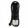 Brennenstuhl BN-1159960, 4 sortie CA, 230 V, Noir, 2 m