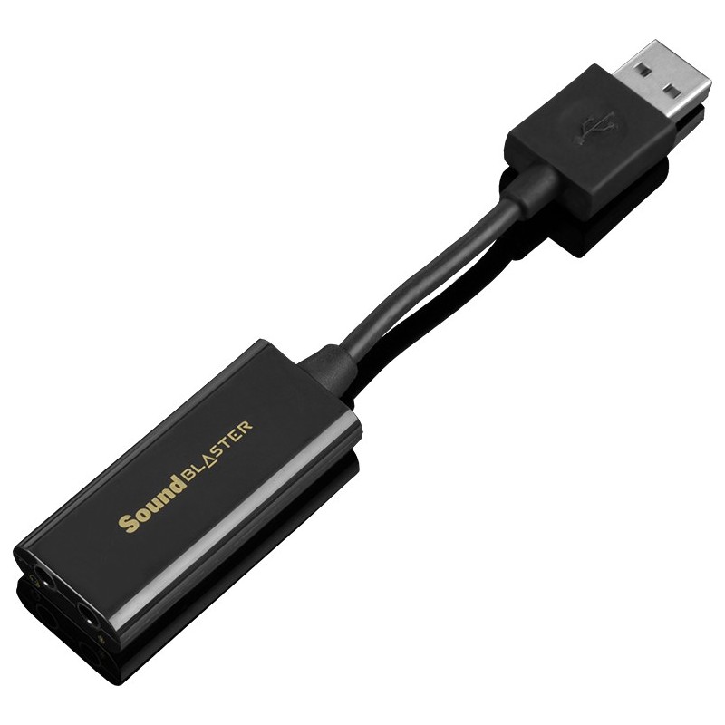 Creative Labs Sound Blaster PLAY! 3, 2.0 canaux, 24 bit, 93 dB, USB