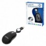 LogiLink ID0016, Ambidextre, Optique, USB Type-A, 800 DPI, Noir