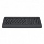 Logitech Signature K650, Taille réelle 100 %, Sans fil, Bluetooth, Clavier à membrane, QWERTZ, Graphite