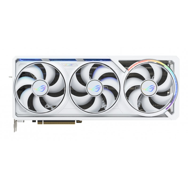 ASUS ROG Astral - -RTX5080-O16G-WHITE, GeForce RTX 5080, 16 Go, GDDR7, 256 bit, 7680 x 4320 pixels, PCI Express 5.0