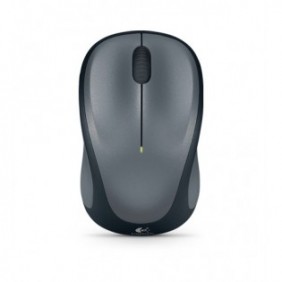 Logitech M235, Ambidextre, Optique, RF sans fil, 1000 DPI, Gris