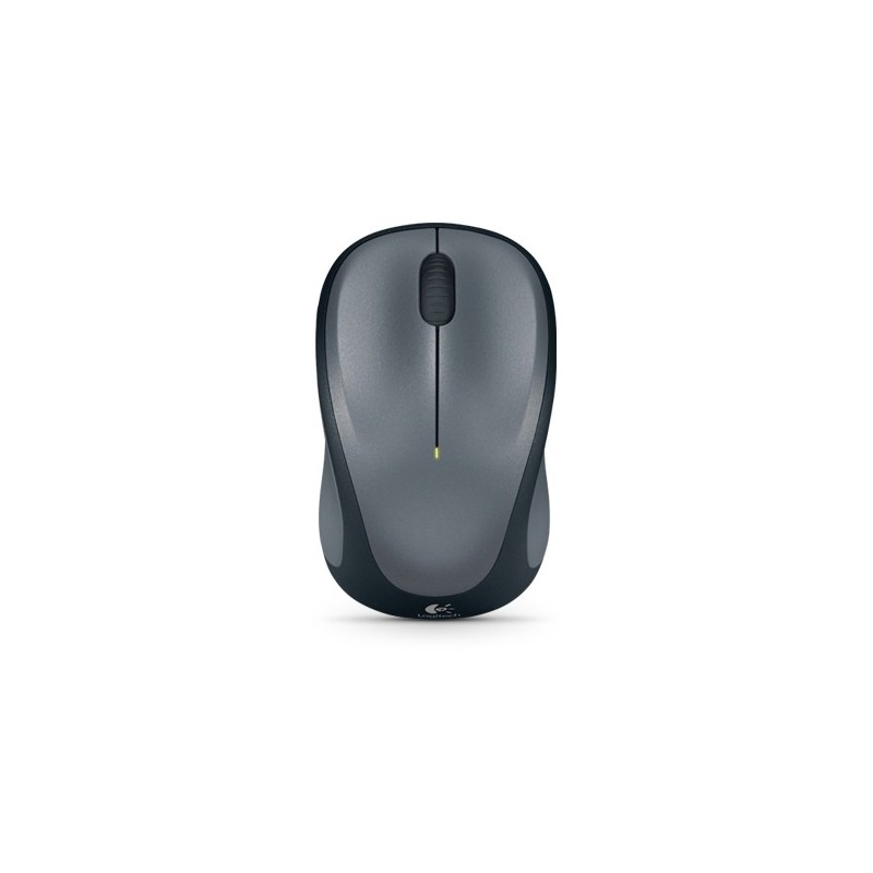 Logitech M235, Ambidextre, Optique, RF sans fil, 1000 DPI, Gris