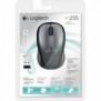 Logitech M235, Ambidextre, Optique, RF sans fil, 1000 DPI, Gris