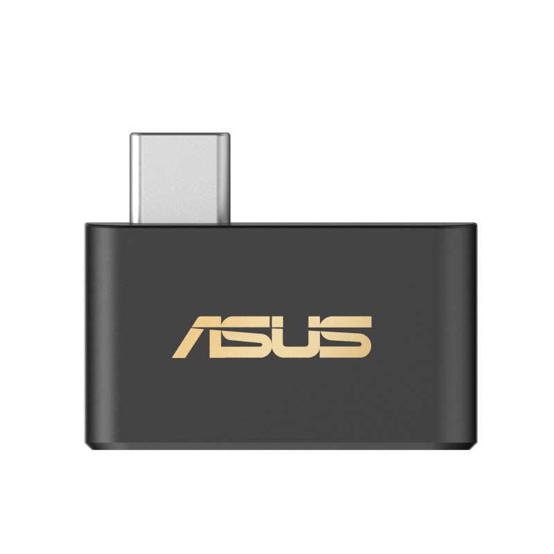 ASUS USB-BE93 Mini, Sans fil, USB Type-C, WLAN, Wi-Fi 7 802.11be, Noir
