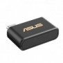 ASUS USB-BE93 Mini, Sans fil, USB Type-C, WLAN, Wi-Fi 7 802.11be, Noir