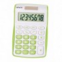 Genie 120 G, Poche, Calculatrice à écran, 8 chiffres, 1 lignes, BatterieSolaire, Vert, Blanc