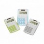 Genie 120 G, Poche, Calculatrice à écran, 8 chiffres, 1 lignes, BatterieSolaire, Vert, Blanc