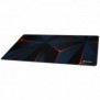 Sharkoon SKILLER SGP30, Noir, Bleu, Orange, Motif, Caoutchouc, Textile, Base antidérapante, Tapis de souris de jeu