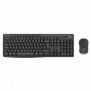 Logitech MK370 Combo for Business, Sans fil, Bluetooth, Clavier à membrane, QWERTY, Graphite, Souris incluse