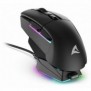 Sharkoon SGM50W, Droitier, Optique, RF Wireless + USB Type-A, 6400 DPI, Noir