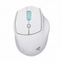 Sharkoon OfficePal M25W, Droitier, Optique, RF Wireless + USB Type-C, 4000 DPI, Blanc